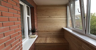 Отделка, остекление, утепление балконов в Кумертау от 212 руб. м/2.