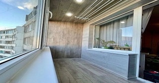 Обшивка лоджии Кумертау цена от 212 руб. м/2.
