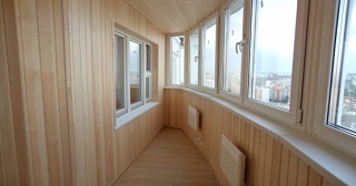 Отделка, остекление, утепление балконов в Кумертау от 212 руб. м/2.