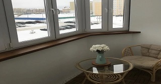 Отделка балкона Кумертау цена от 424 руб. м/2. за 51 часов